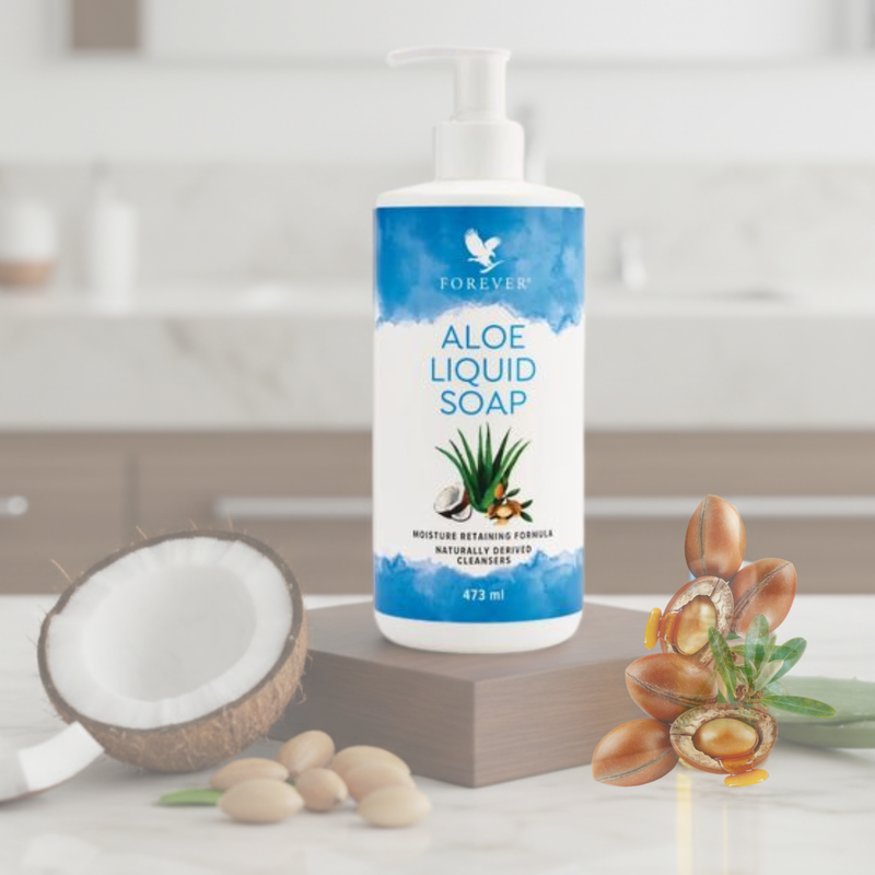 Sabonete Natural de Aloe Vera Liquid Soap