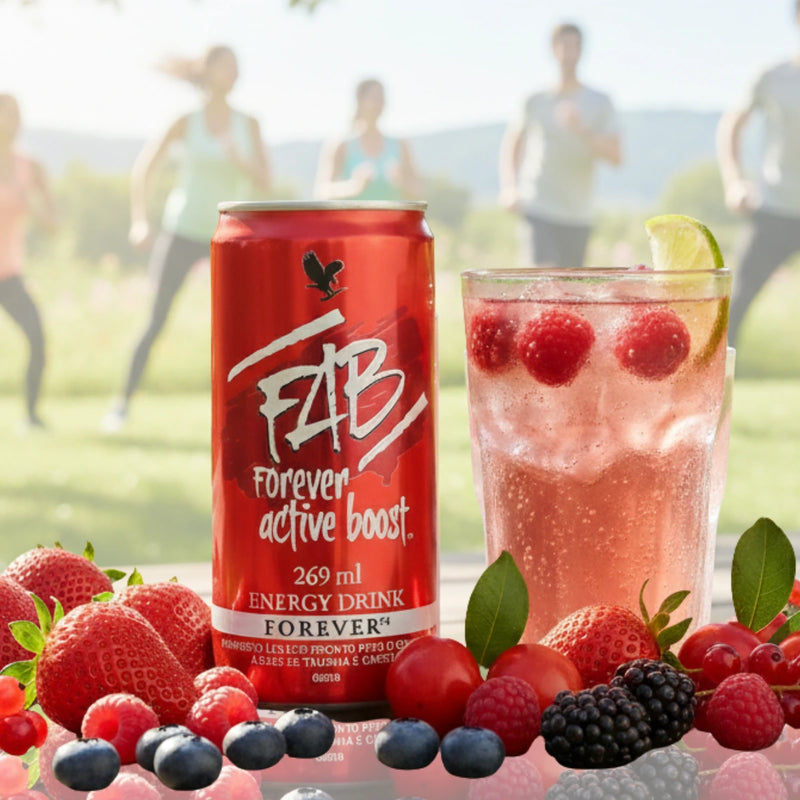 Energético Natural FAB Forever Active Booster  6 unidades