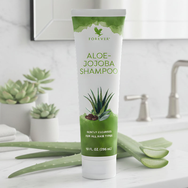 Shampoo Natural Sem Parabenos Aloe Vera Jojoba